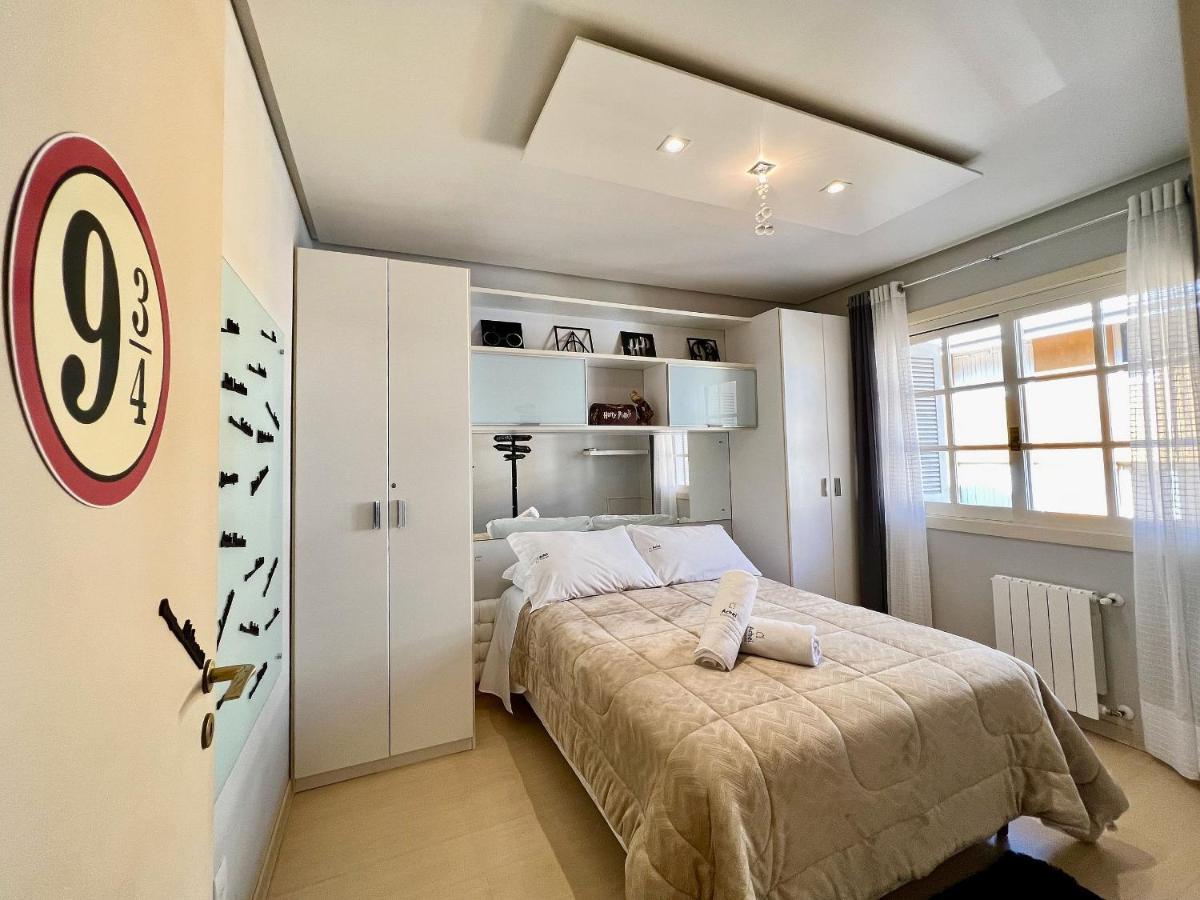 Апартаменты Cobertura Duplex De Cinema 3Dorm By Achei Грамаду Экстерьер фото