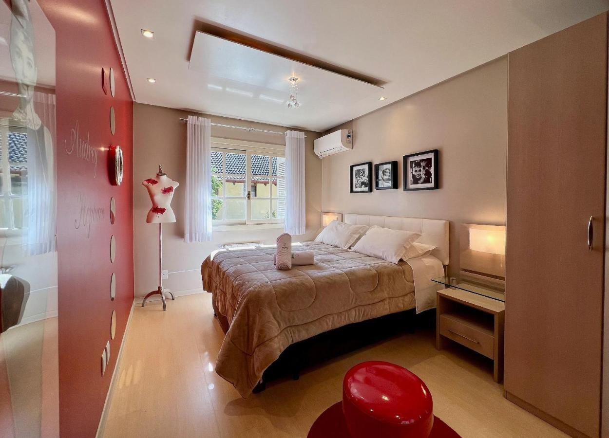 Апартаменты Cobertura Duplex De Cinema 3Dorm By Achei Грамаду Экстерьер фото