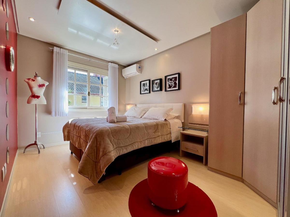 Апартаменты Cobertura Duplex De Cinema 3Dorm By Achei Грамаду Экстерьер фото