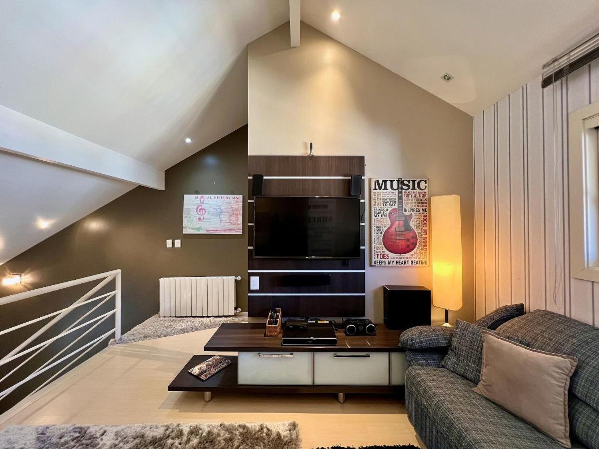 Апартаменты Cobertura Duplex De Cinema 3Dorm By Achei Грамаду Экстерьер фото