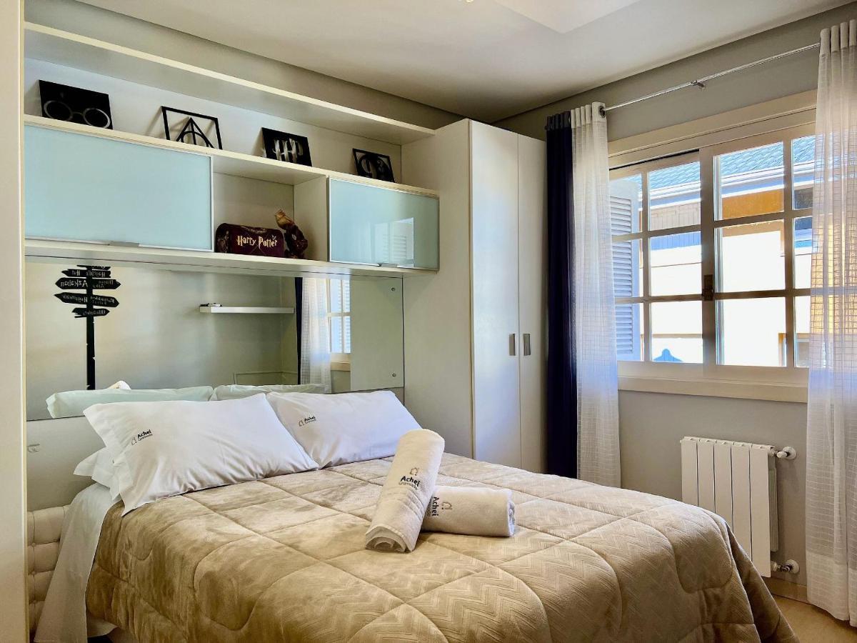 Апартаменты Cobertura Duplex De Cinema 3Dorm By Achei Грамаду Экстерьер фото